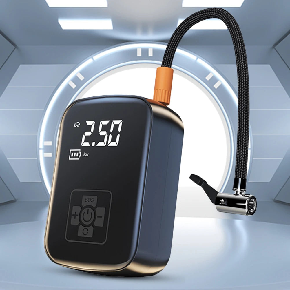 AirDrive – Portable Cordless Tire Inflator, 150 PSI Auto Air Compressor