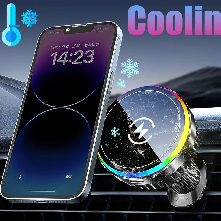 CoolDrive Qi 15W Magsafe Fast Wireless Charger