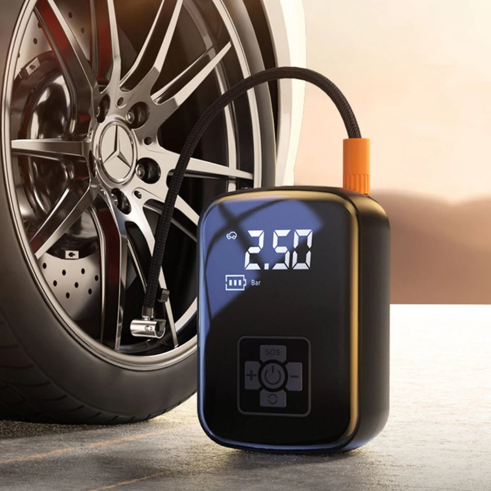 AirDrive – Portable Cordless Tire Inflator, 150 PSI Auto Air Compressor